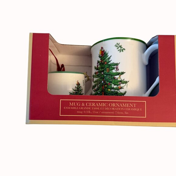 Spode Christmas Tree Gift Set Mug Ornament - Picture 10 of 11